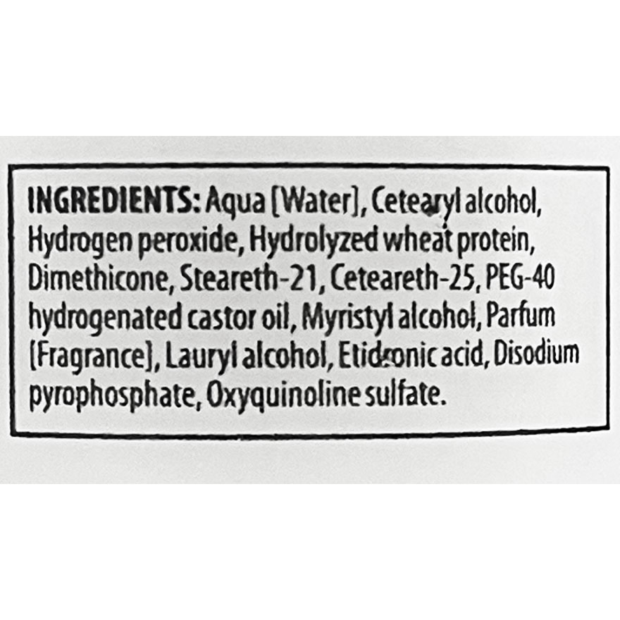 Bbcos Oxygen Cream 3% 10 Vol. Creamy oxidizer, 1000 ml