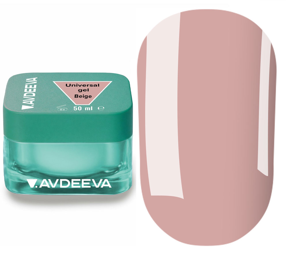 Victoria Avdeeva Рідкий акригель теплий нюд Universal Beige Gel, 50 мл