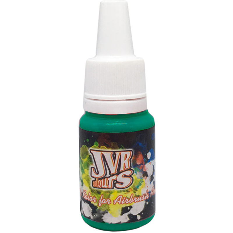 Airbrush paint JVR Revolution Kolor, Green No. 122, 10 ml