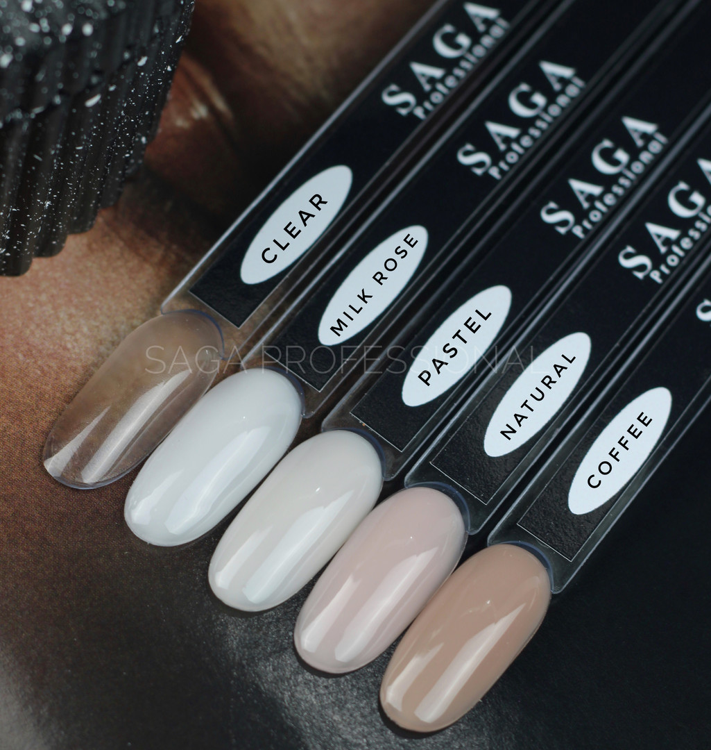 SAGA professional STIFF Gel гель-желе Clear (прозрачный), 13 мл
