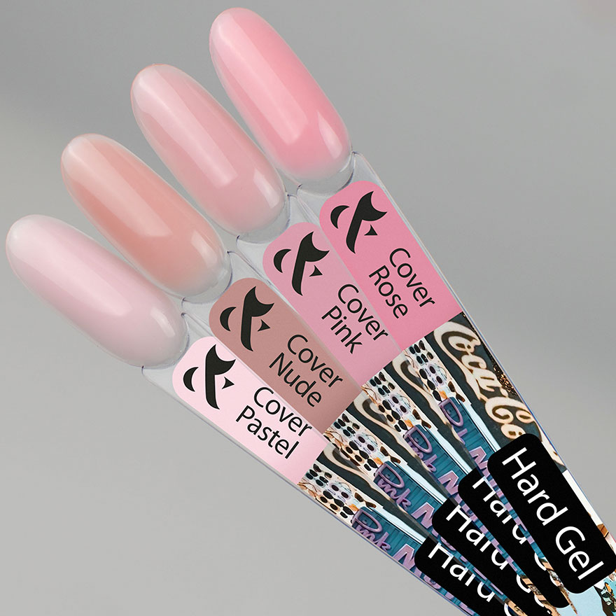 F.O.X Hard gel Cover Rose моделюючий рідкий, 15 мл
