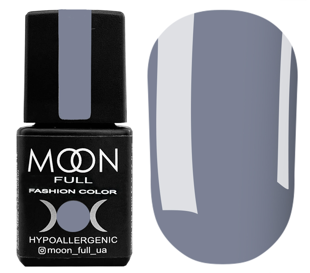 Гель-лак MOON FULL Fashion color №241 (темний сірий, емаль), 8 мл Гель-лак MOON FULL Fashion color №241 (темний сірий, емаль), 8 мл