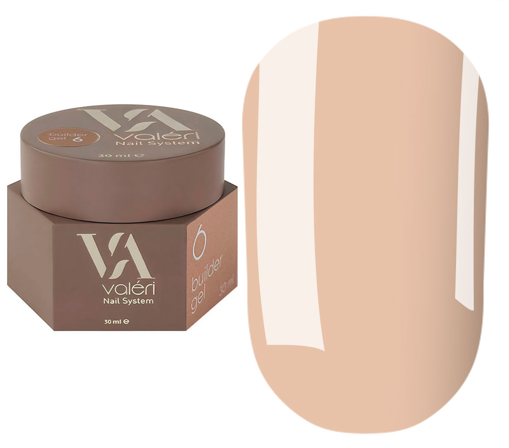 Valeri Гель для нігтів Builder Gel 06, 30 мл Valeri Гель для нігтів Builder Gel 06, 30 мл