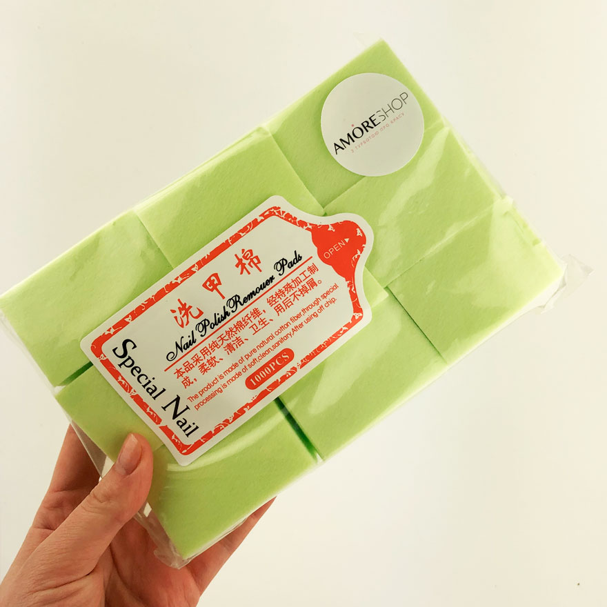 Napkins, lint-free, 585 pcs. (fabric), light green