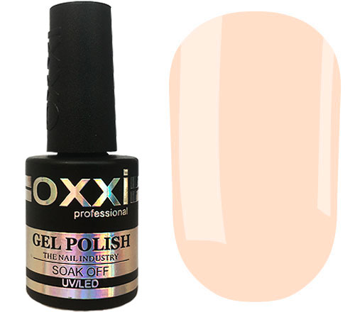Гель-лак OXXI Professional №188 (бледный персиковый, эмаль), 10 мл