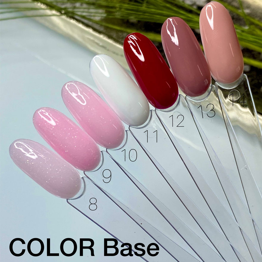 SAGA professional COLOR BASE with brush 12 (red), 9 ml