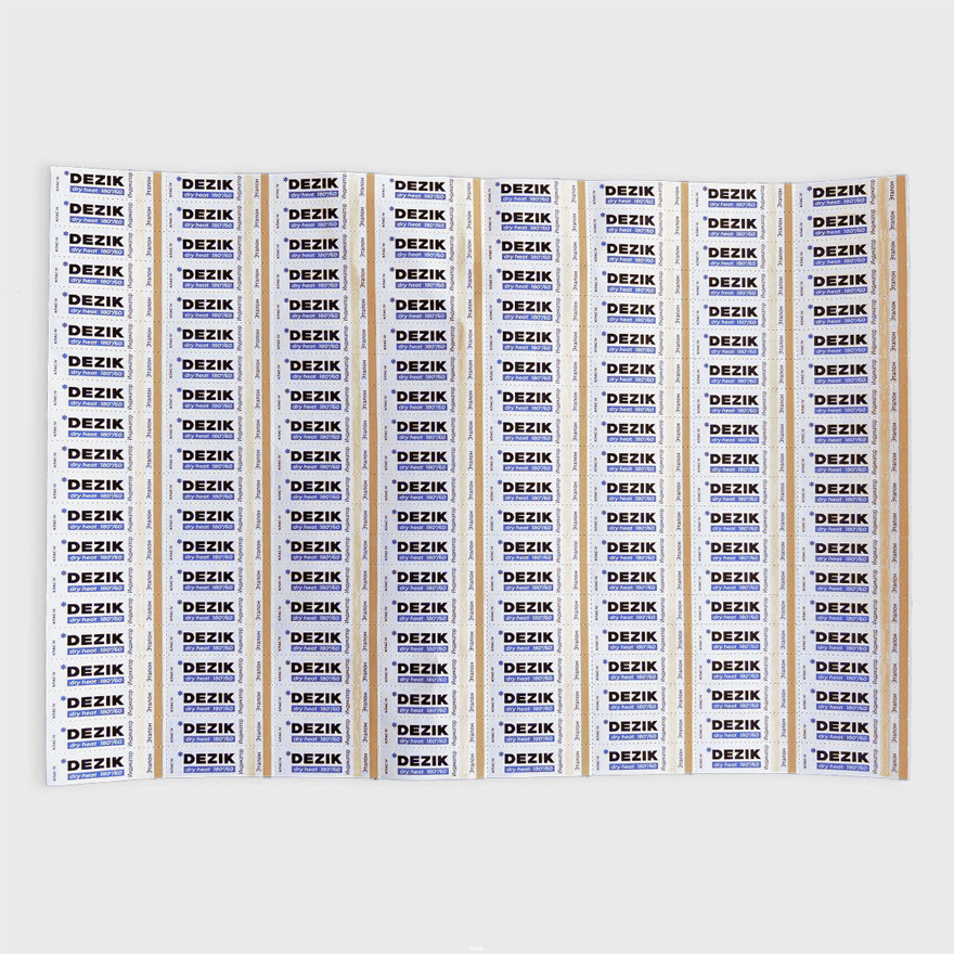 Dezik Kraft bags for air and steam sterilization Plus, transparent 60x100 mm, 100 pcs/pk (with class 4 indicator, 100 pcs)