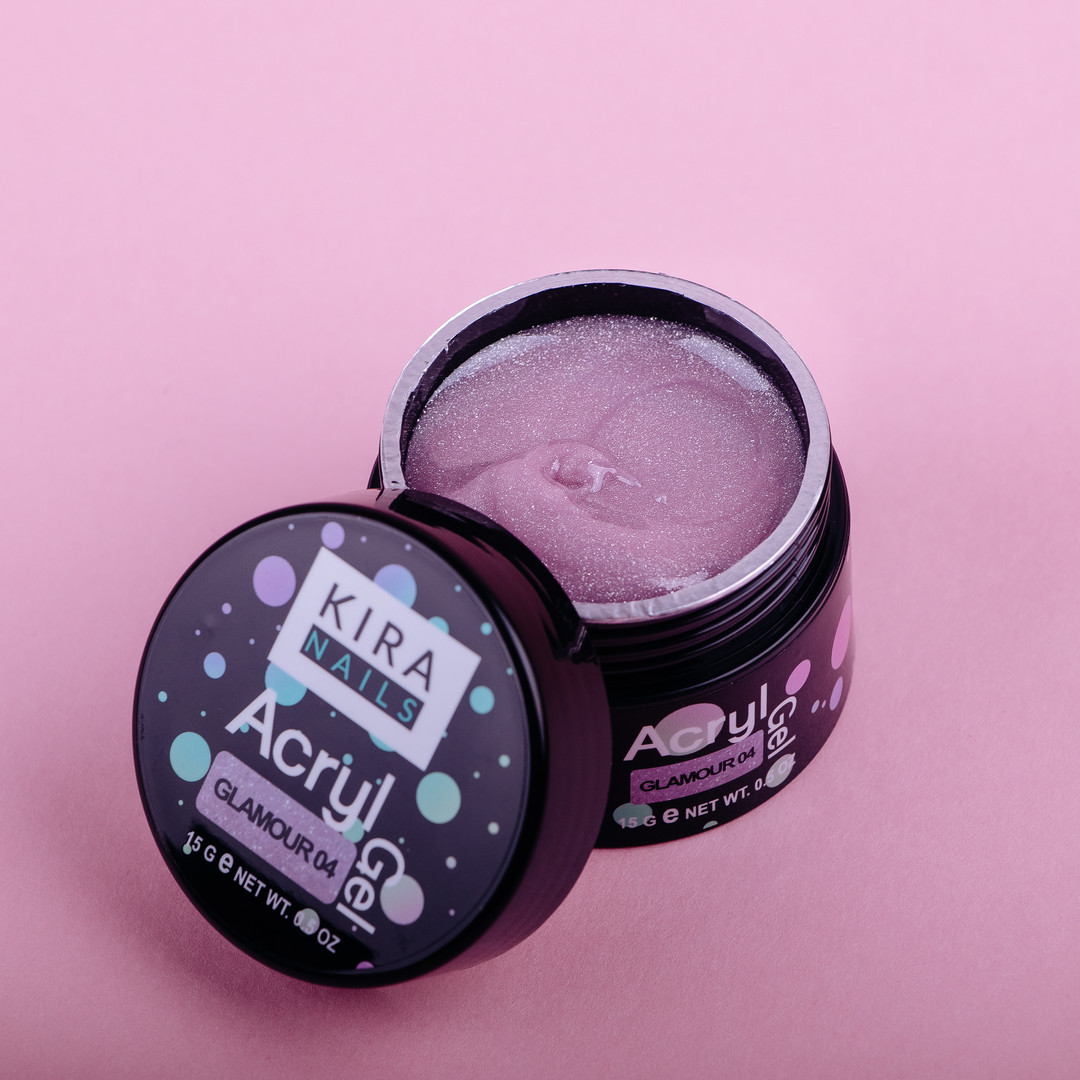 Kira Nails Acryl Gel Glamor 04, 15 g Kira Nails Acryl Gel Glamor 04, 15 g