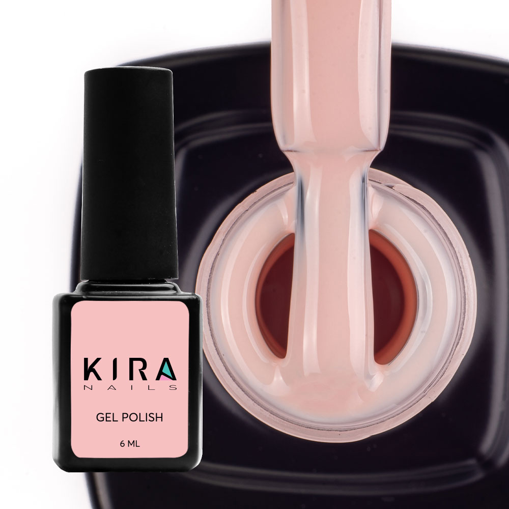 Kira Nails gel varnish No. 014 (cream, enamel), 6 ml