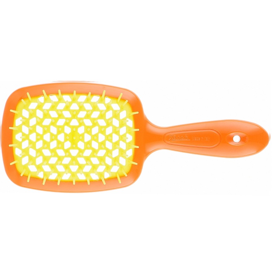 Janeke Superbrush Расческа для волос Оранжевый с Желтым
