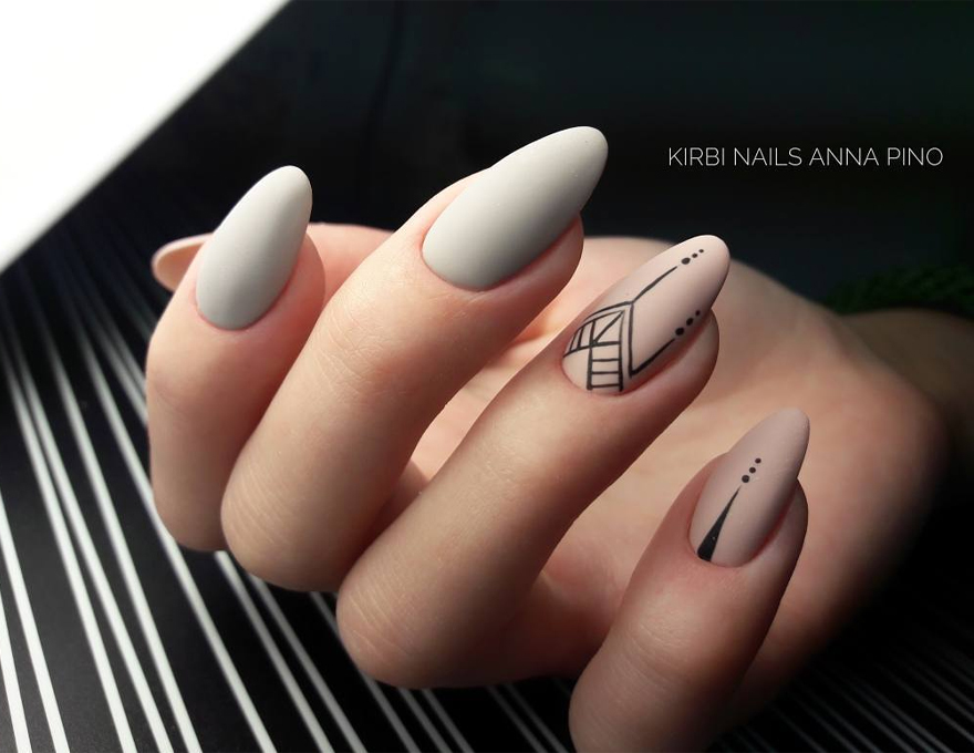 Atica Gray Gull GPM05 gel-varnish (cappuccino, enamel), 7.5 ml