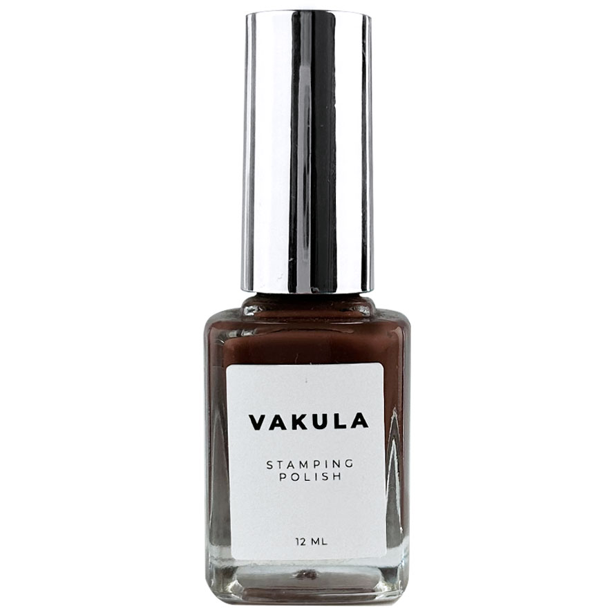 Vakula Nails Stamping varnish No. 18 brown