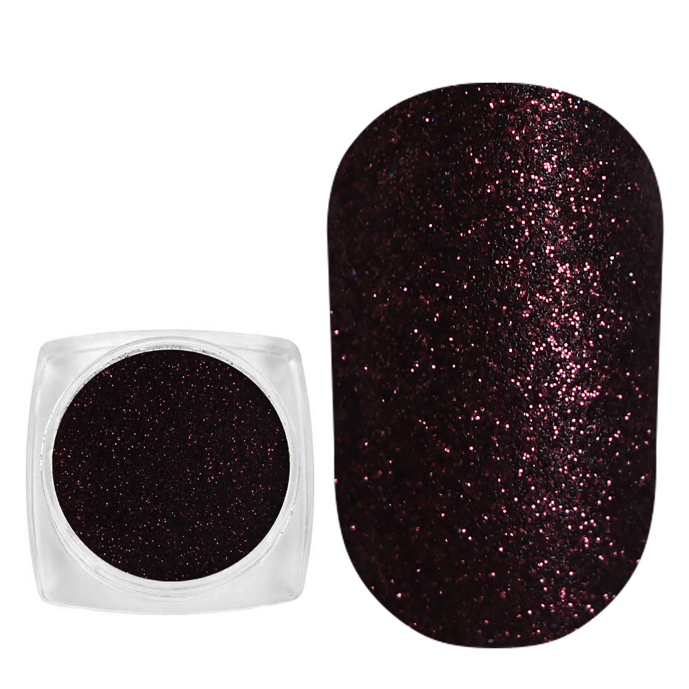 Komilfo spangles 060, size 0.08 mm, (eggplant) E, 2.5 g