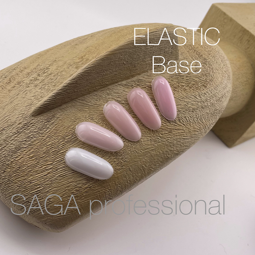 SAGA professional Base Elastic brush 5 (light pink), 15 ml SAGA professional Base Elastic brush 5 (light pink), 15 ml