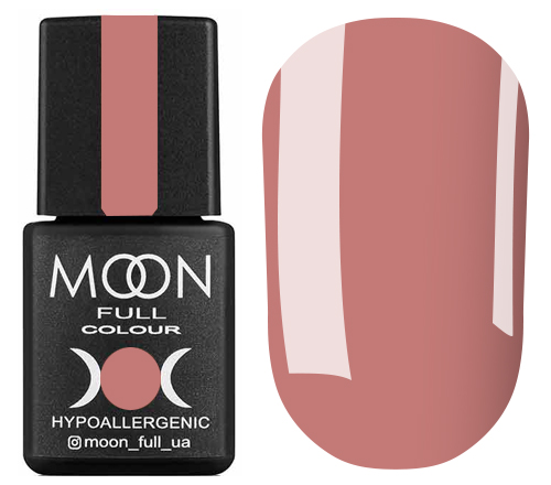 Гель-лак MOON FULL color Gel polish №638 рожево-горіховий, 8 мл