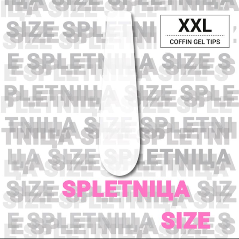 ADORE Gel Tips Gel Tips COFFIN XXL
