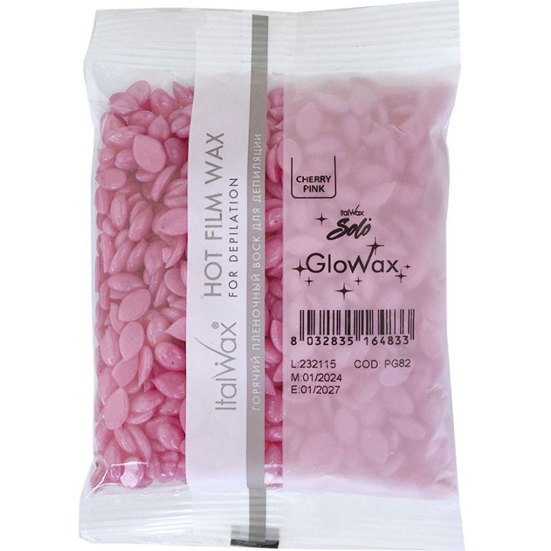 ITALWAX Hot wax in granules Pink cherry, 100 g