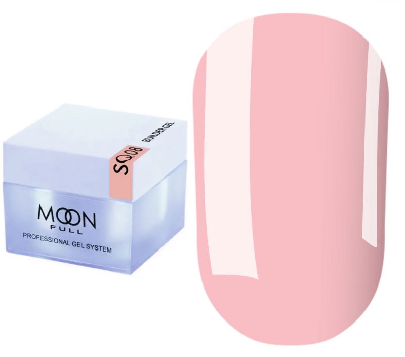 Moon Full Гель для ногтей Builder Gel №SQ08 (без НЕТ и ТРО), 30 мл