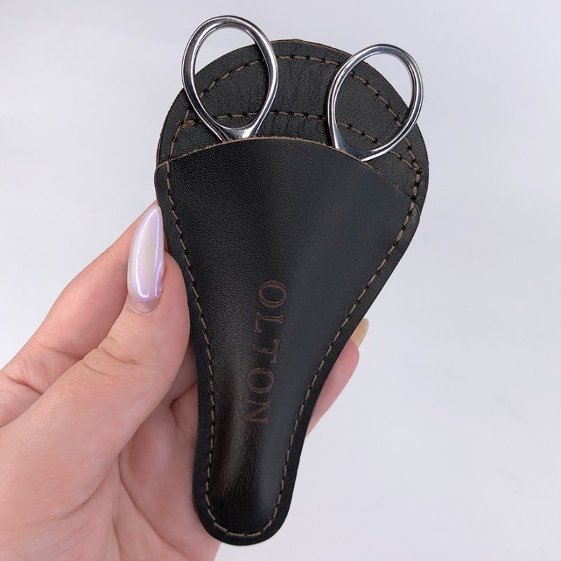 OLTON профессиональные кусачки для кожи "Podo" без пятки