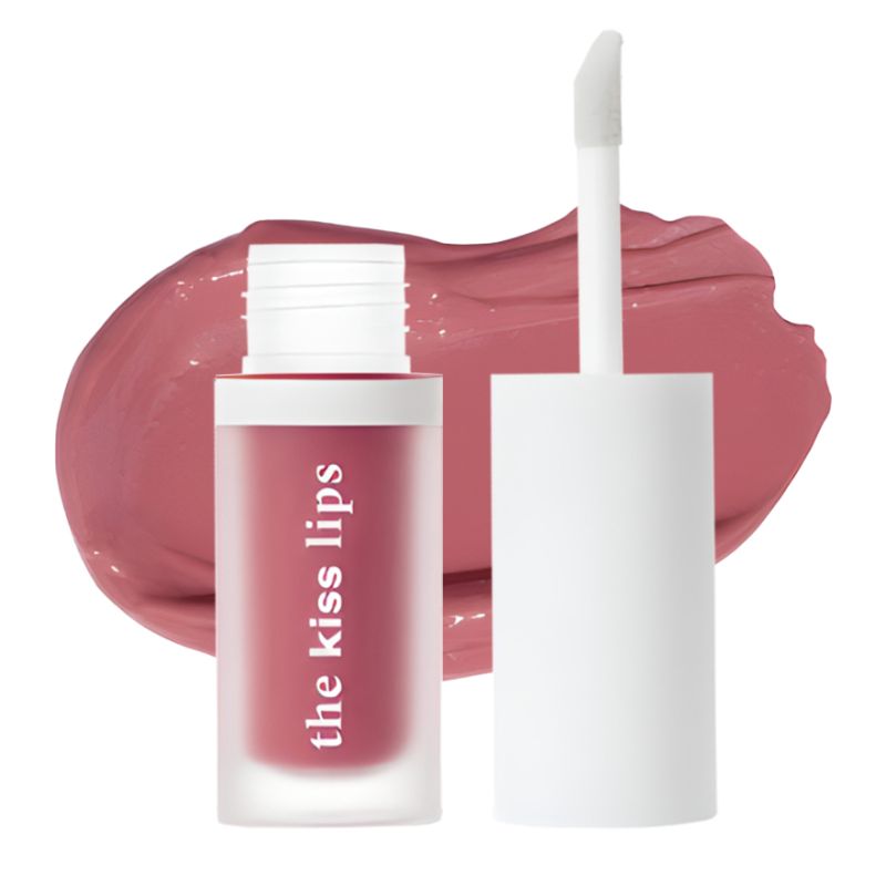 УЦЕНКА до 08.2026 PAESE Помада ЖИДКАЯ матовая для губ с витамином Е The Kiss Lips 03 Lovely Pink 3,4 мл
