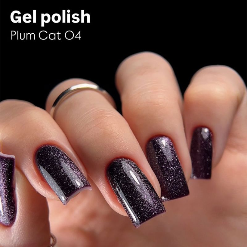 Lukum Гель-лак для ногтей Plum Cat 04, 10 мл