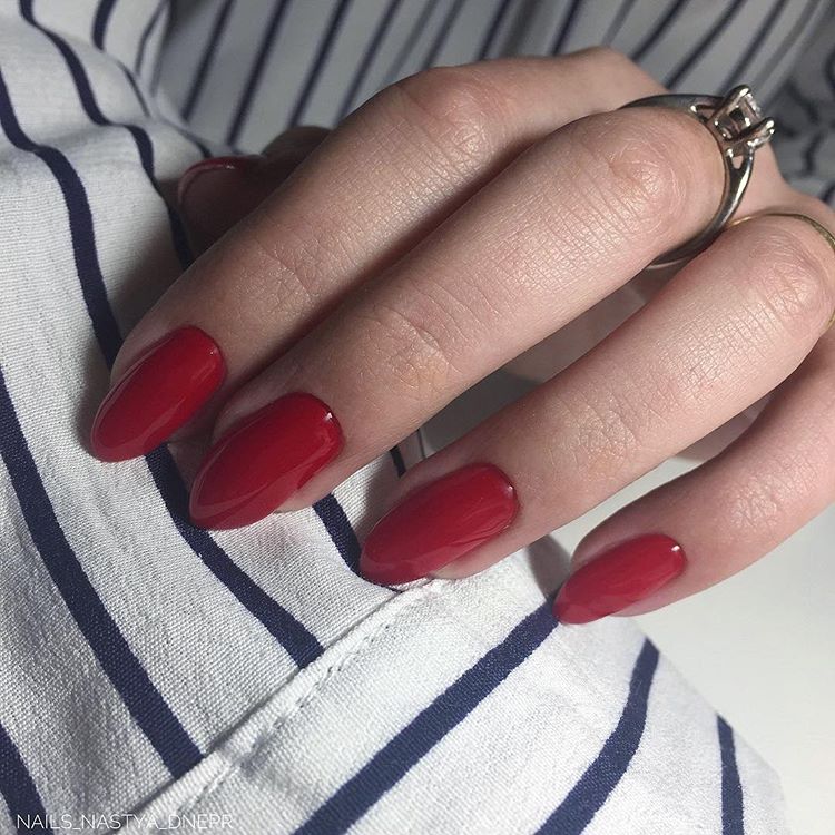 Гель-лак Kira Nails №041 (бордовий, емаль), 6 мл