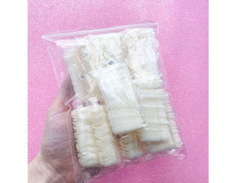 Matte tippy shaped algae, different sizes, 600 pcs
