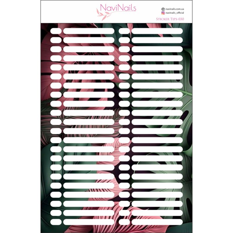 NaviNails Наклейки на типсы ST-30