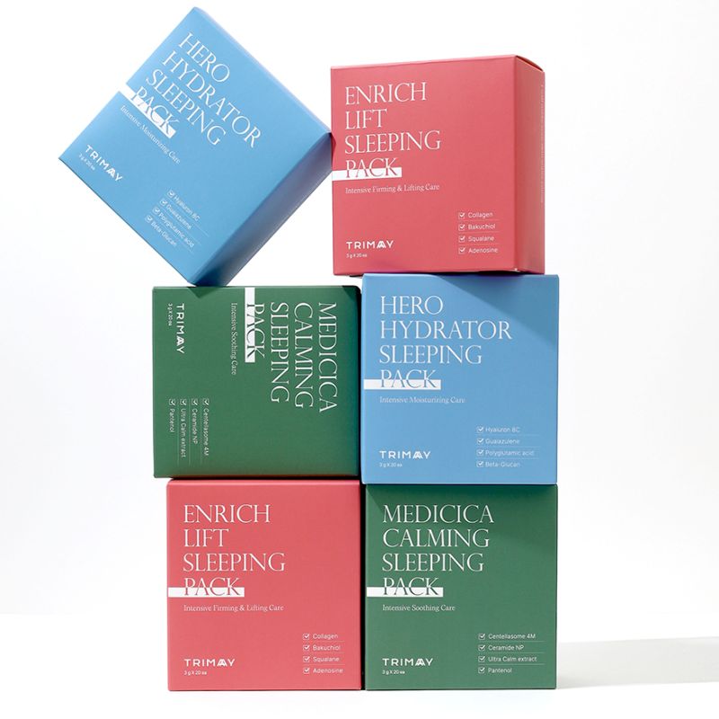 TRIMAY Enrich-lift Sleeping Pack night face lifting mask with squalane, 3 g
