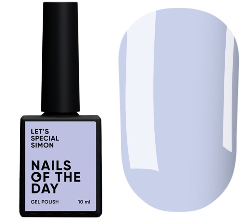 Nails Of The Day Gel Polish Let's special Simon (purple-blue), 10 ml