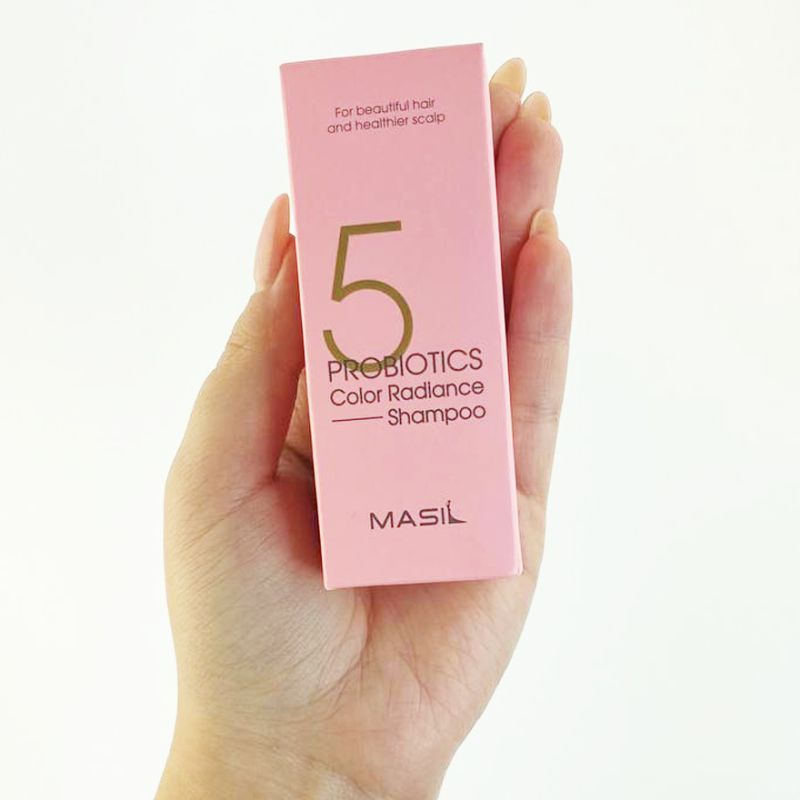 Masil 5 Probiotics Perfect Color Radiance Shampoo - shampoo with probiotics, 50 ml