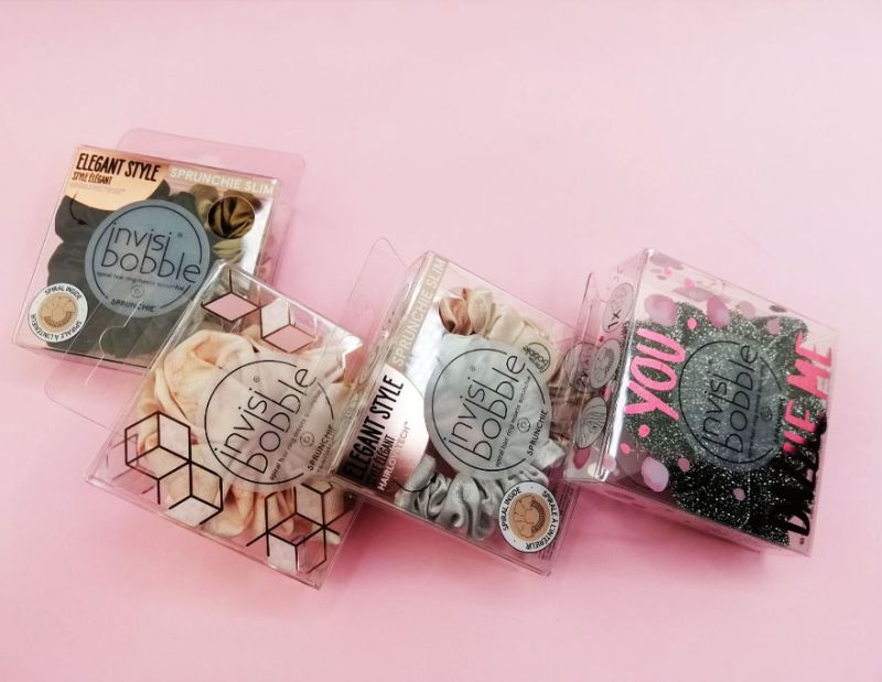 Invisibobble Резинка-браслет для волос Sprunchie Slim Bella Chrome