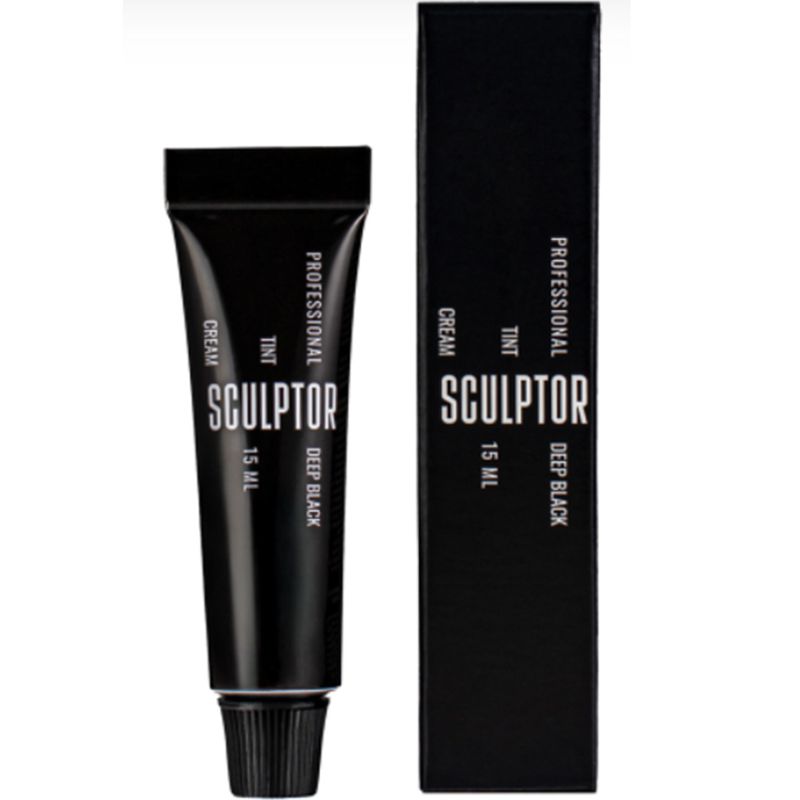 SCULPTOR Краска для ресниц - deep black, 15 мл