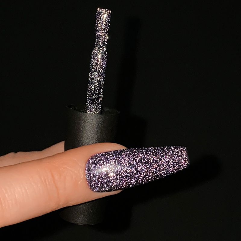 Komilfo Luminous Collection L007 (темный сине-серый, светоотражающий), 8 мл