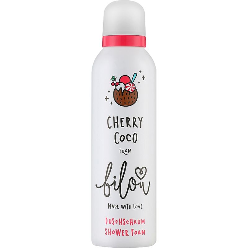 Bilou Пенка для душа Cherry Coco, 200 мл