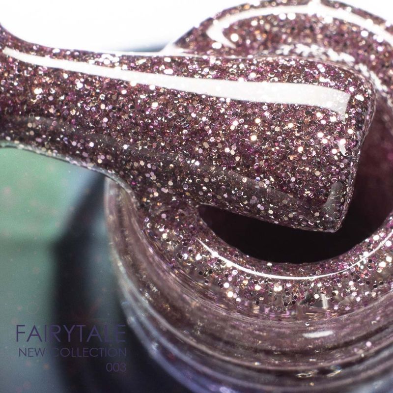 Gel polish Komilfo Fairytale Cat Eye 003 (tea rose, magnetic, reflective), 8 ml