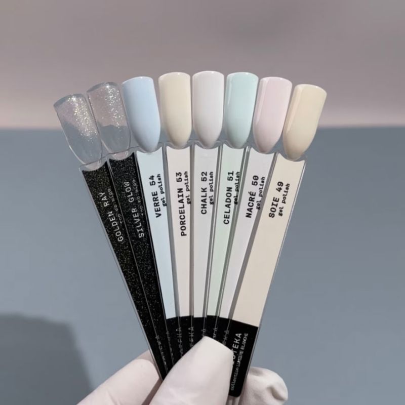 BIBLIOTEKA Гель-лак 52 Chalk - Світлий сірий, 10 мл