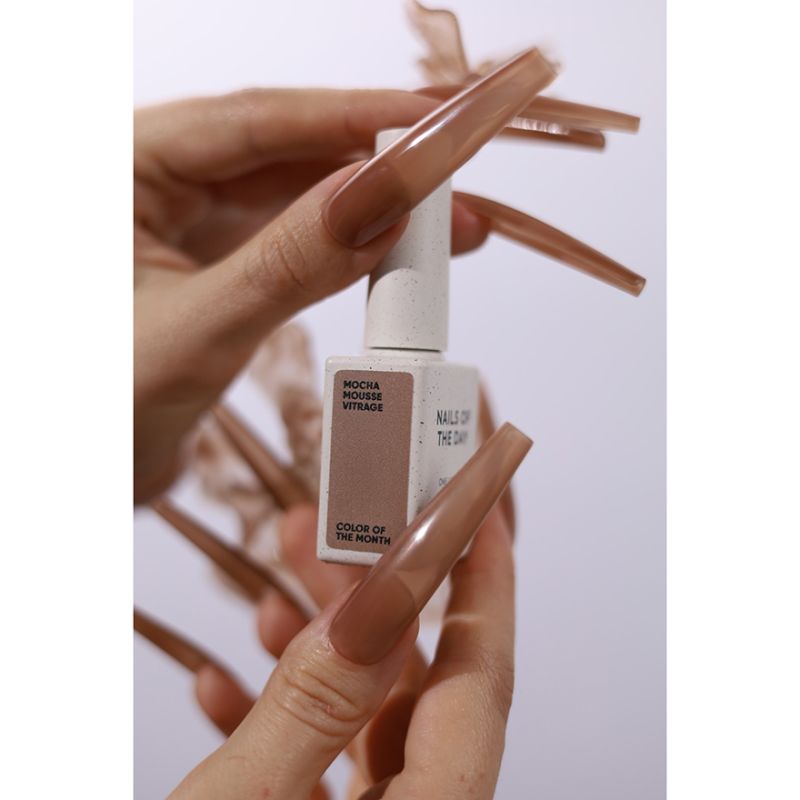 Nails Of The Day Гель-лак Color of the month Feb.(Mocha Mousse Vitrage), 10 мл
