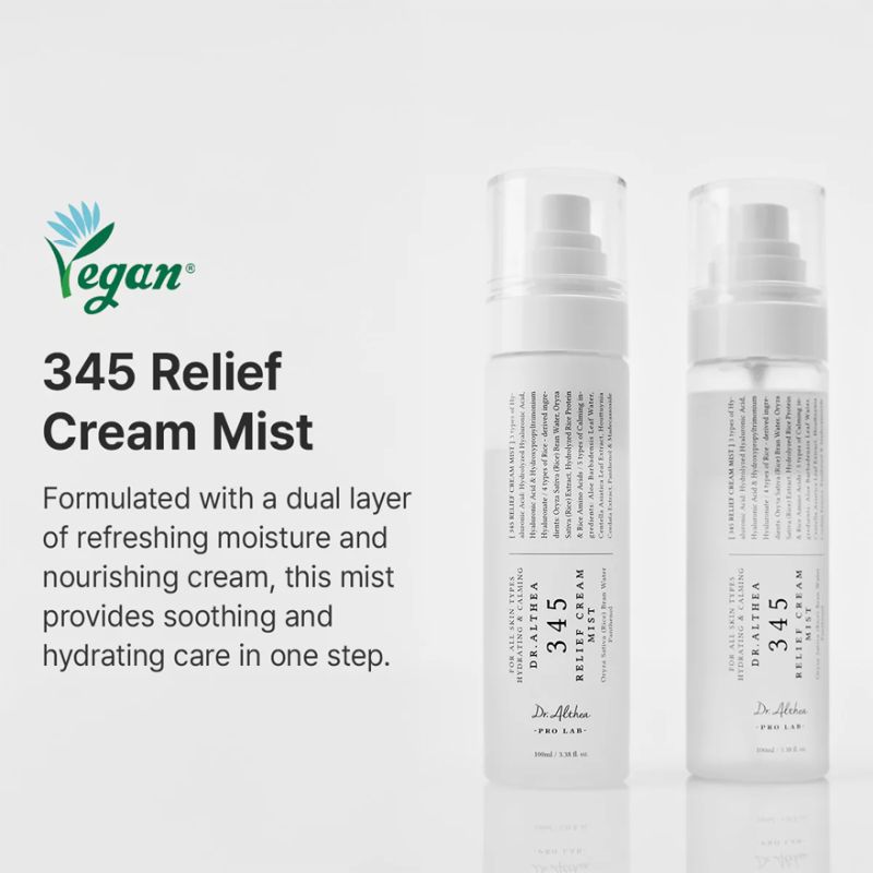Dr. Althea Pro Lab Мист для лица успокаивающий 345 Relief Cream Mist, 100 мл