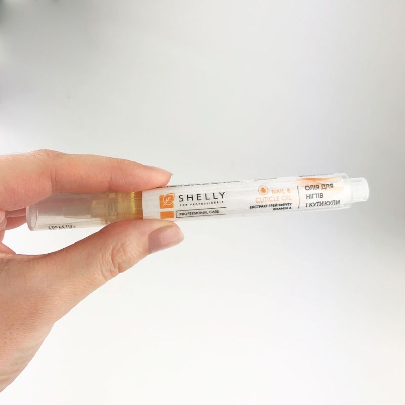 Shelly Nail and Cuticle Oil with Grapefruit Extract and Vitamin A, 3 ml