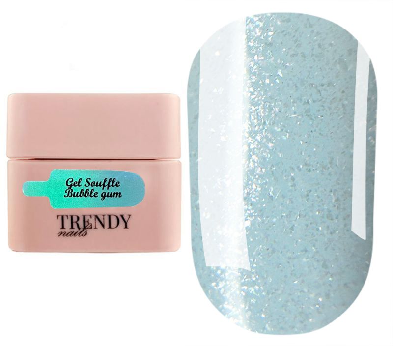 Trendy nails Гель-суфле Gel Souffle Ice Cream Bubble gum, 15 мл