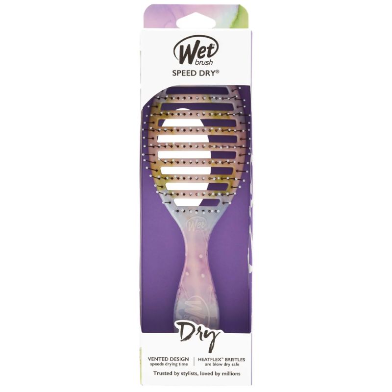 WET BRUSH Hair brush SPEED DRY - Color Wash - Splatter