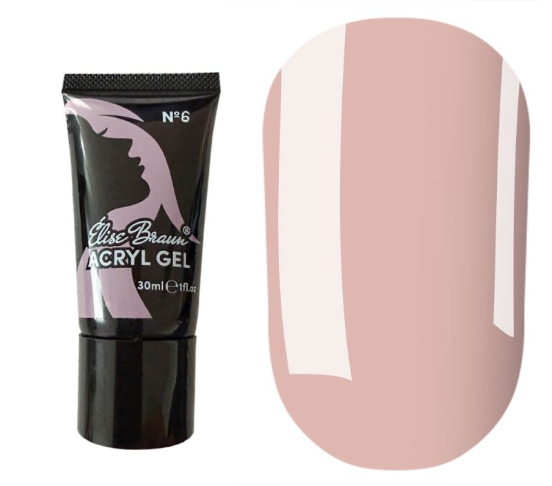 ELISE BRAUN Acryl Gel Гель для нігтів №06, 30 мл