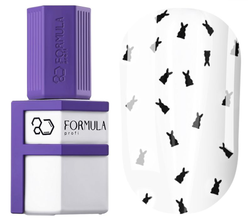Formula Profi Топ для нігтів Top Toy Black Bunnies, 12 мл