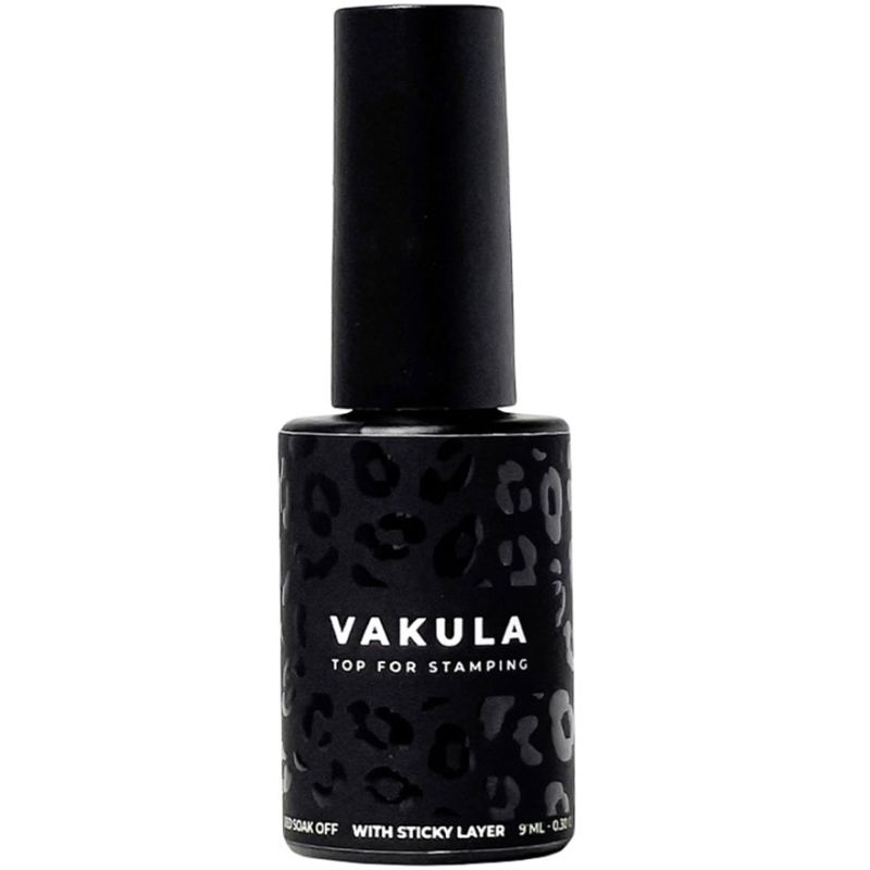 Vakula Nails Top for stamping with a sticky layer, 9 ml