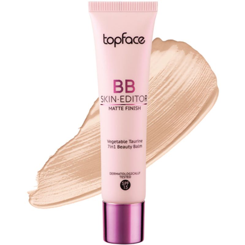 Тональный крем TopFace "BB Skin-Editor Matte Finish" РТ462, №02, 30 мл