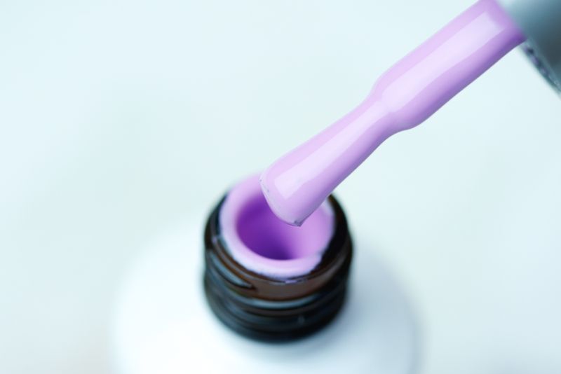 Atica Mulberry GPM149 gel-varnish (pastel bright lilac, enamel), 7.5 ml