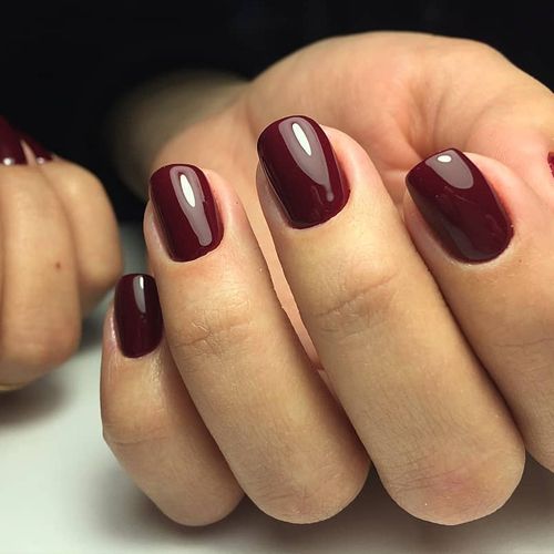 Gel varnish Komilfo Rior Collection 004 (burgundy, enamel), 8 ml