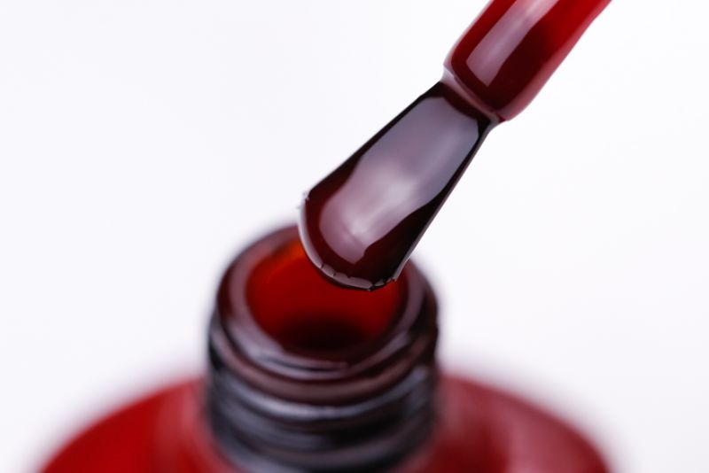 CND Гель-лак для ногтей Shellac Tinted Love (насыщенный вишневый, темно-красный, эмаль), 7,3мл