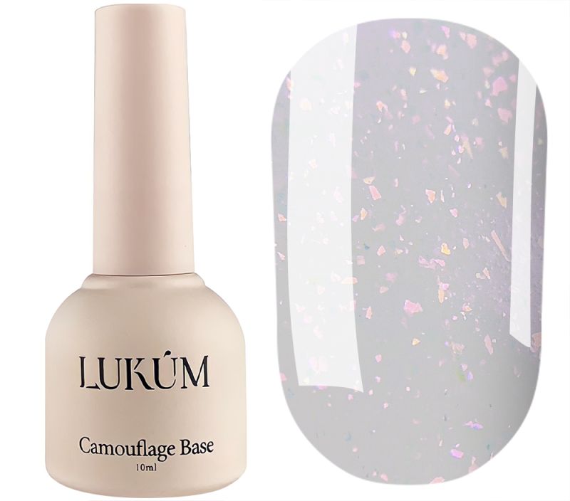 Lukum Nail base Crystal cover base No. 001, 10 ml